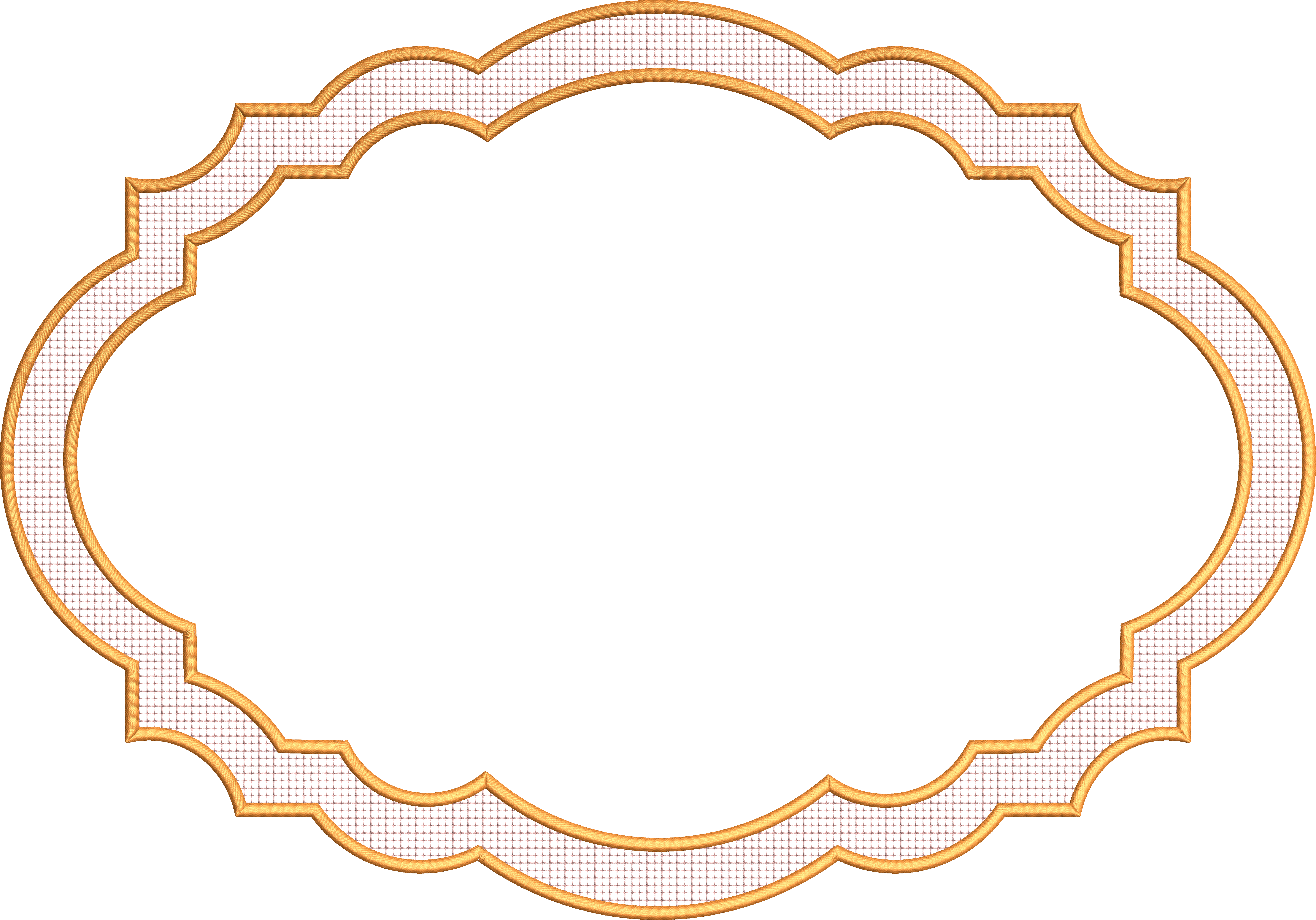 Napkin embroidery design 198f