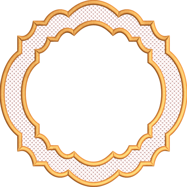 Napkin embroidery design 199f