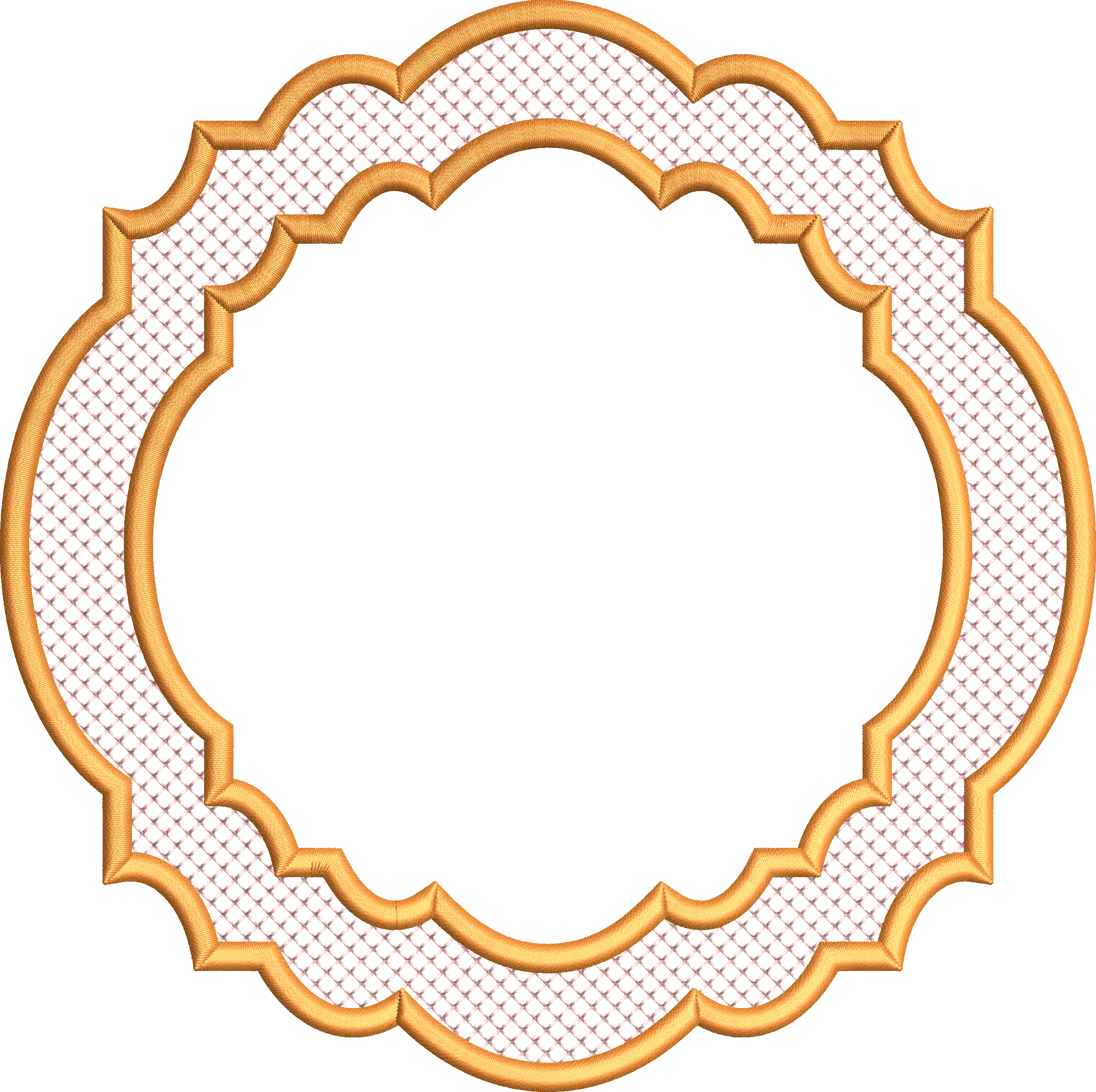 Napkin embroidery design 199f