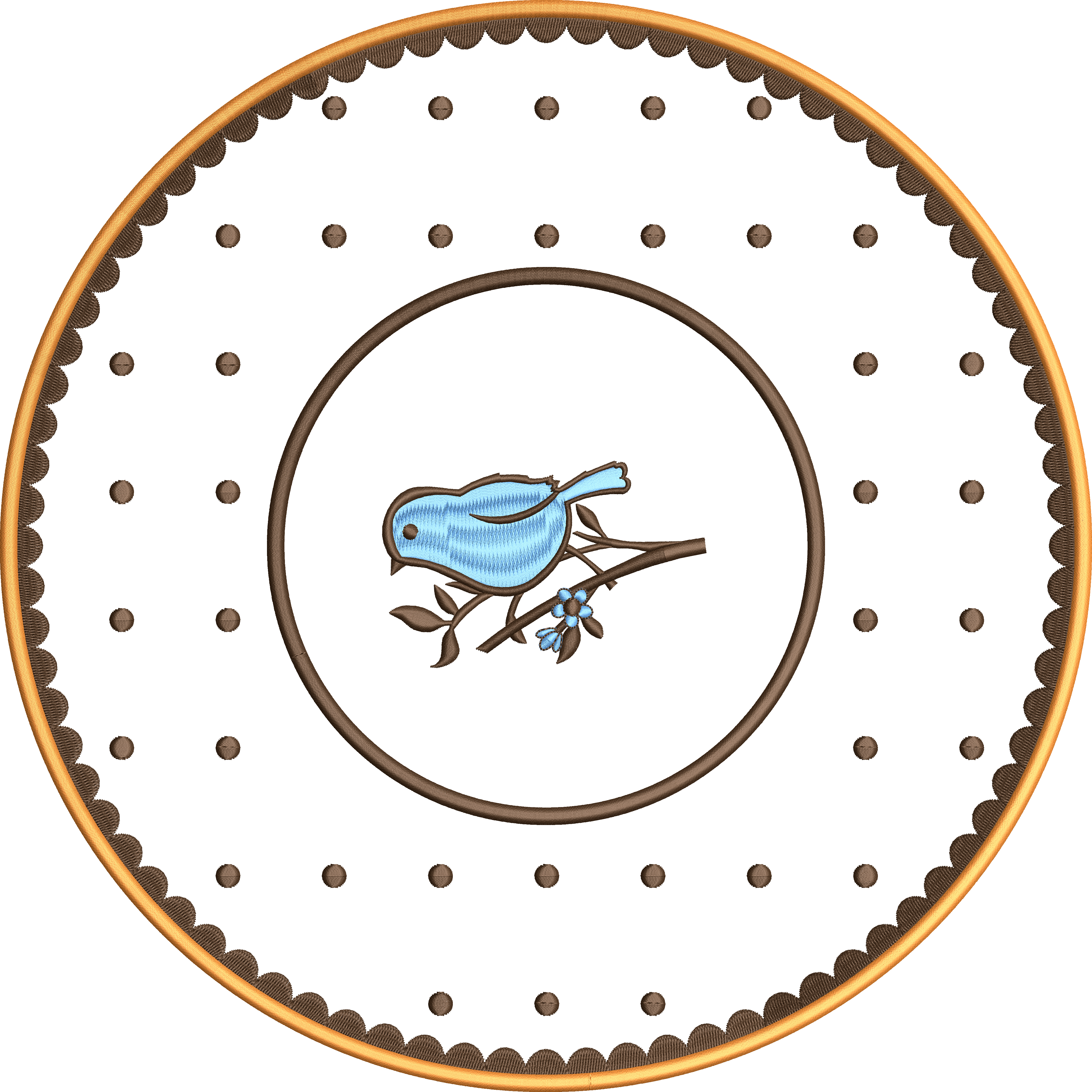 Napkin 76f sparrow bird