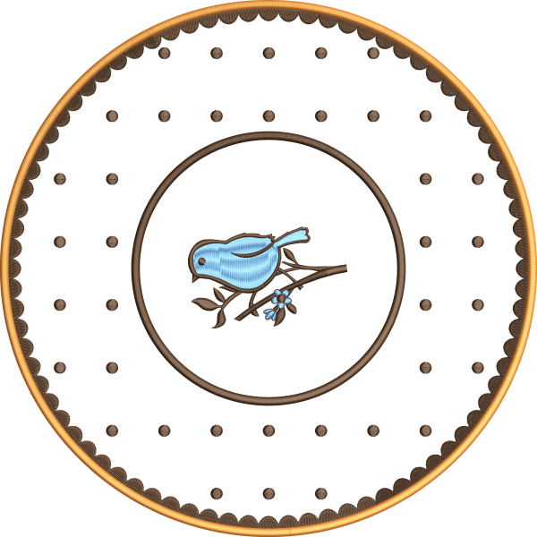 Napkin 76f sparrow bird