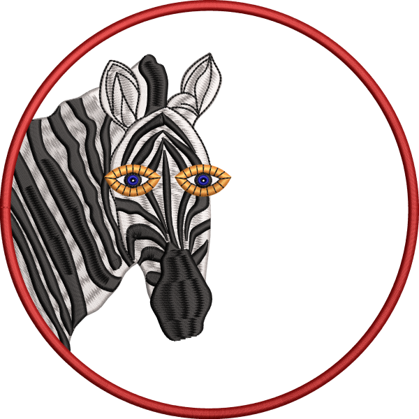 Napkin 99f zebra