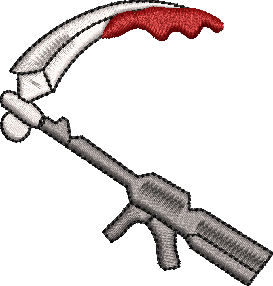 Weapon 2f rifle knife