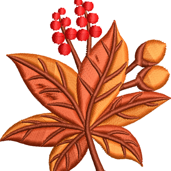 Leaf 3f red